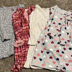 Long Sleeve Dresses. Size 4T